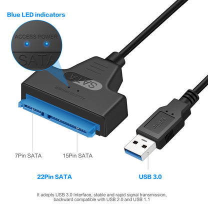 SATA 3 to USB 30 Adapter Cable Connect  Access External Hard Drive or SSD Easily