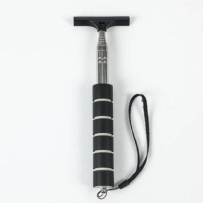 Ar Mirror Wiper  Glass Mist Cleaner Telescopic Cleaning Tool With Scraper  Brush 8
