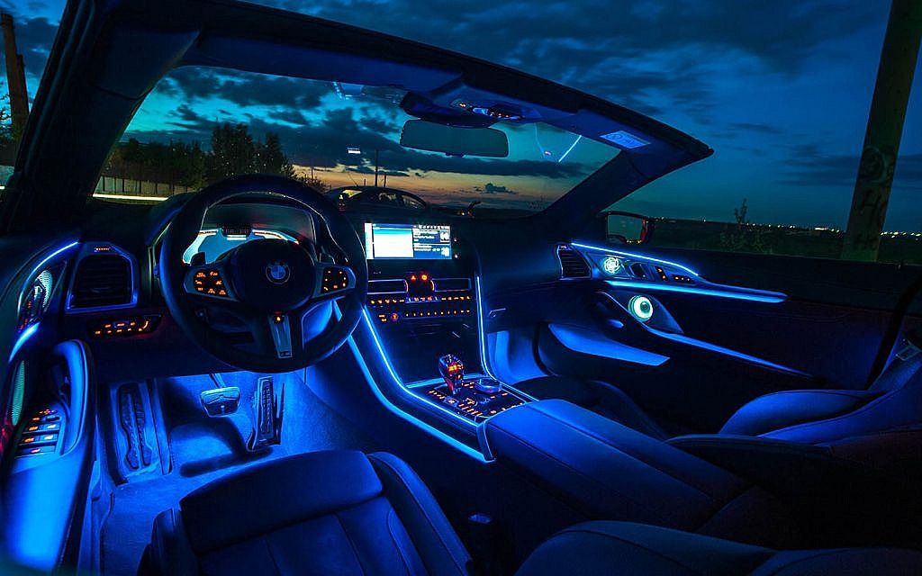 USBPowered Car Ambient Foot Light Wireless Auto RGB LED Interior Lighting with Music Sync