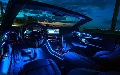 USBPowered Car Ambient Foot Light Wireless Auto RGB LED Interior Lighting with Music Sync
