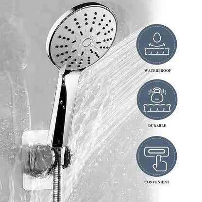 Adjustable Showerhead Holder SelfAdhesive NoDrill Wall Mount Bracket for Universal Household Sho