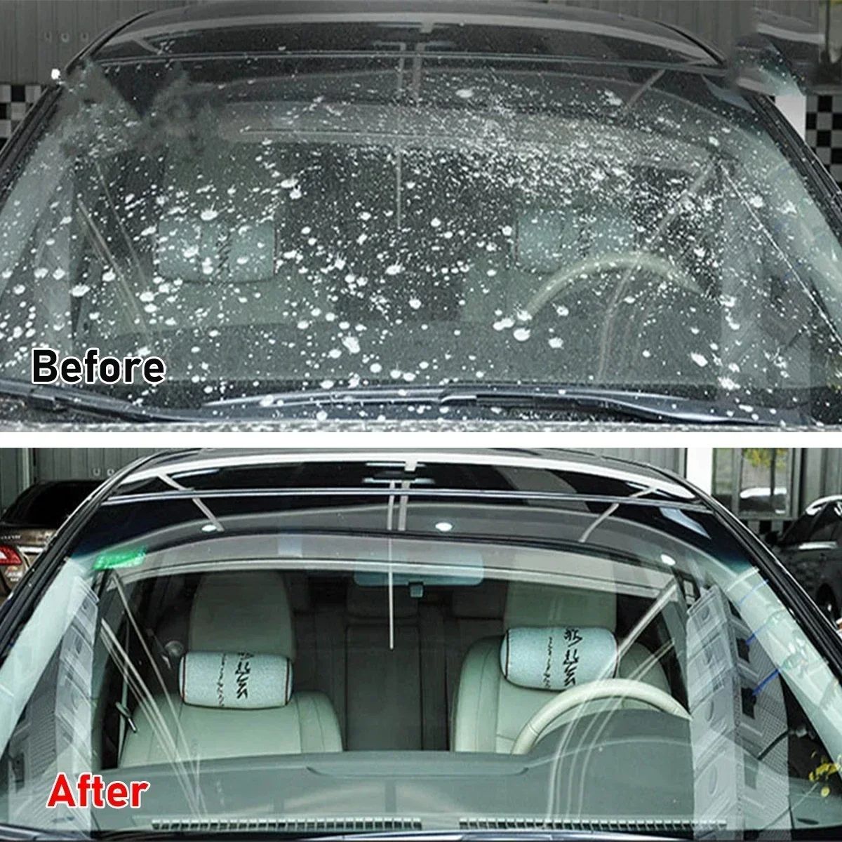 Effervescent Film Wiper Concentrate – Four Seasons Universal Anti-Freeze Windshield Cleaner (Zero Shellac)