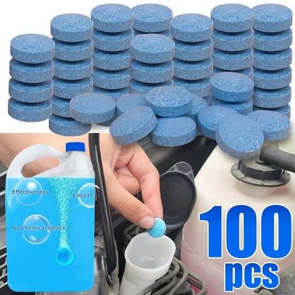 Effervescent Film Wiper Concentrate  Four Seasons Universal AntiFreeze Windshield Cleaner Zero Shel