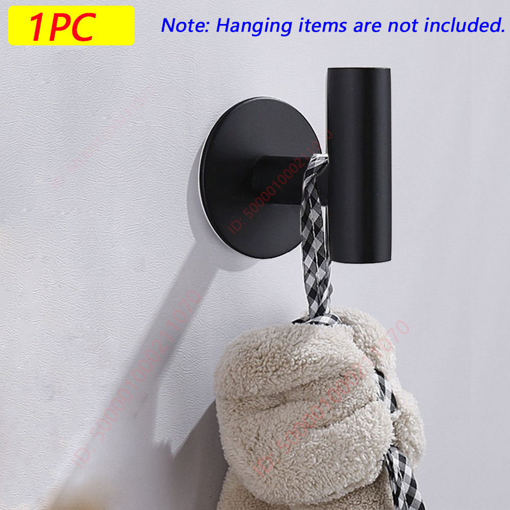 Stainless Steel Wall Hook Adhesive Robe Hooks For Towel Coat  Key Bathroom  Kitchen Storage Accesso 9