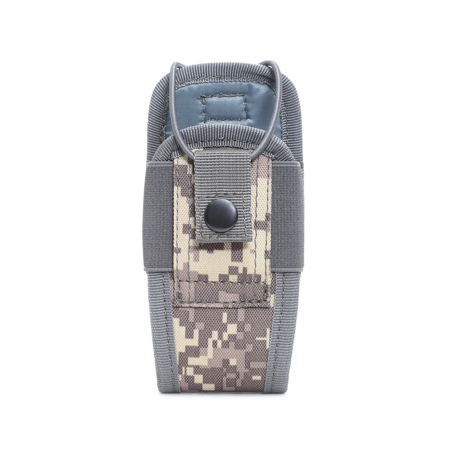 Multifunctional Camouflage Accessory Bag, MOLLE System Walkie-Talkie Bag for Outdoor Sports & Tactical Gear