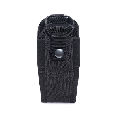 Multifunctional Camouflage Accessory Bag, MOLLE System Walkie-Talkie Bag for Outdoor Sports & Tactical Gear