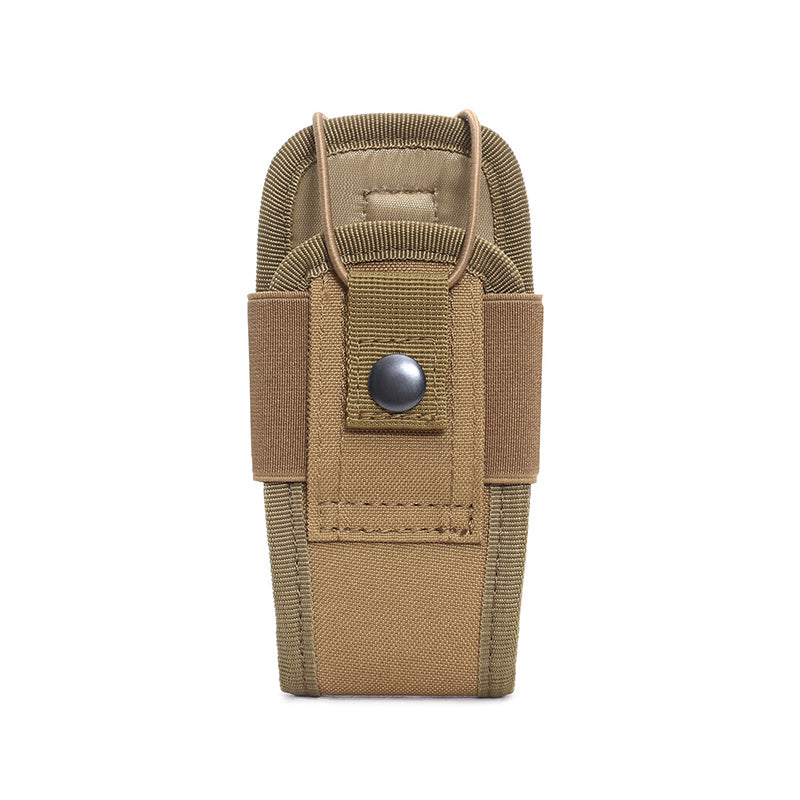 Multifunctional Camouflage Accessory Bag, MOLLE System Walkie-Talkie Bag for Outdoor Sports & Tactical Gear