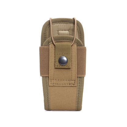 Multifunctional Camouflage Accessory Bag, MOLLE System Walkie-Talkie Bag for Outdoor Sports & Tactical Gear