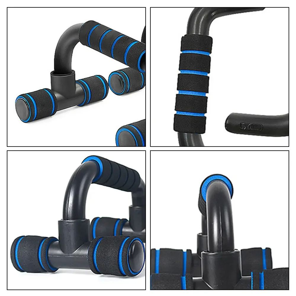 HeavyDuty UShaped PushUp Rack  Ergonomic Hand Grip For Chest  Body Building Workouts 4