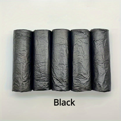 Thicken Disposable Garbage Bags 100 Pack Kitchen Trash Can Liners Leak Proof & Durable Waste Bags