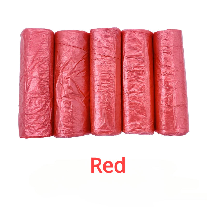 Thicken Disposable Garbage Bags 100 Pack Kitchen Trash Can Liners Leak Proof & Durable Waste Bags
