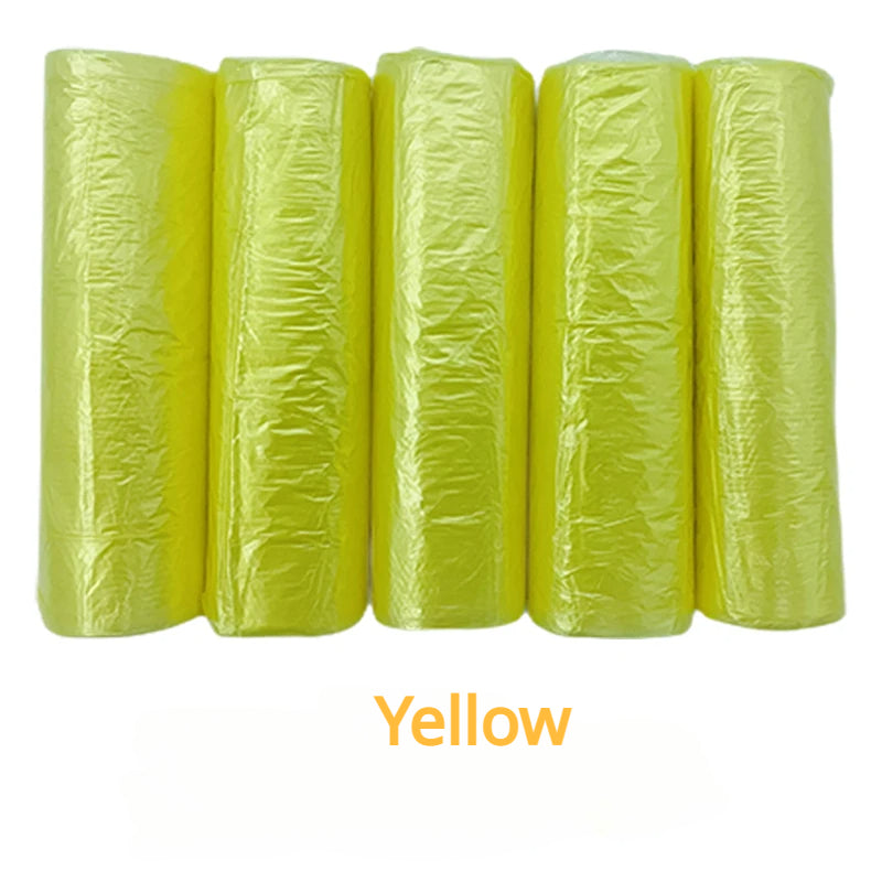 Thicken Disposable Garbage Bags 100 Pack Kitchen Trash Can Liners Leak Proof & Durable Waste Bags