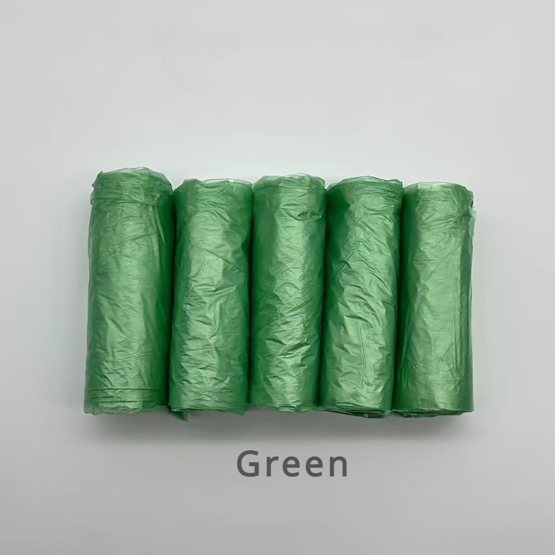 Thicken Disposable Garbage Bags 100 Pack Kitchen Trash Can Liners Leak Proof & Durable Waste Bags