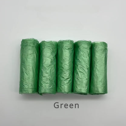 Thicken Disposable Garbage Bags 100 Pack Kitchen Trash Can Liners Leak Proof & Durable Waste Bags