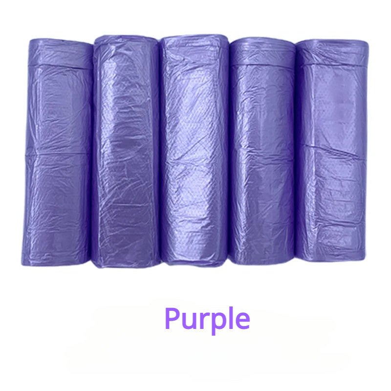 Thicken Disposable Garbage Bags 100 Pack Kitchen Trash Can Liners Leak Proof & Durable Waste Bags