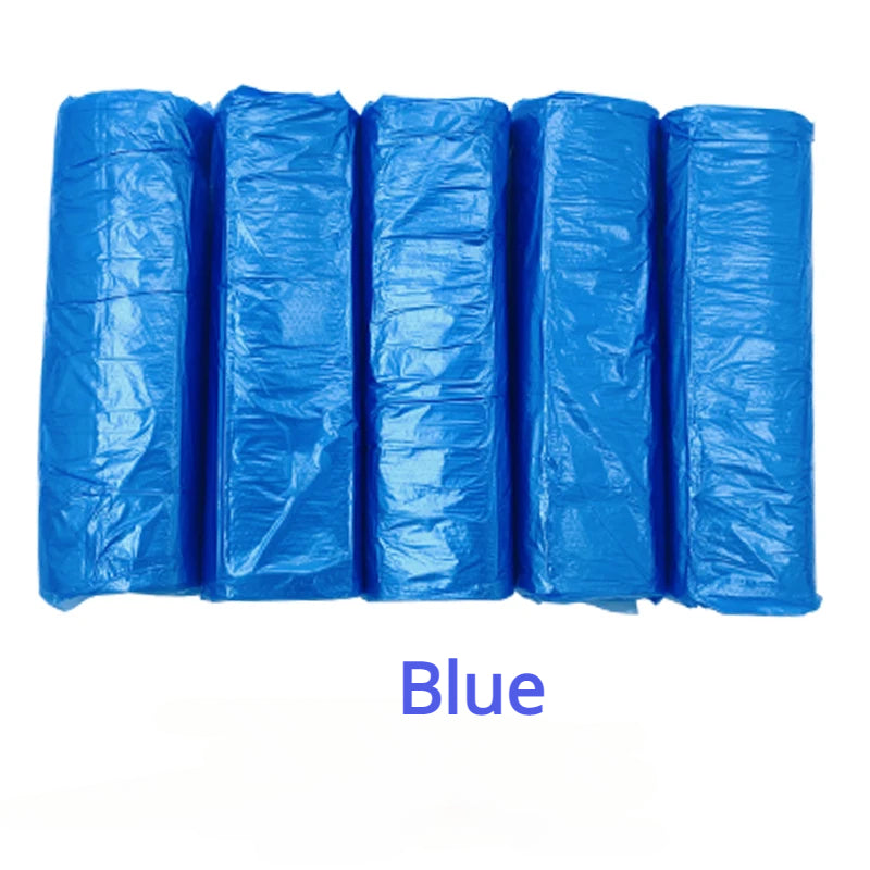 Thicken Disposable Garbage Bags 100 Pack Kitchen Trash Can Liners Leak Proof & Durable Waste Bags
