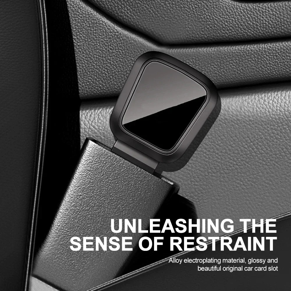 Car Seat Belt Clip Extender Safety Seatbelt Lock Buckle Plug For Tesla Porsche  More 4