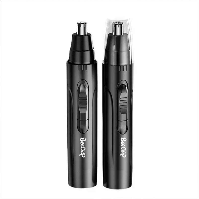 Professional Black Electric Nose Hair Trimmer For Men  WomenPainless EarNose Grooming With High Spe 6
