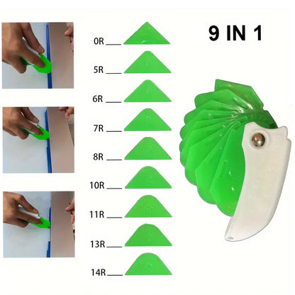 MultiAngle Caulk Finishing Tool Professional Grade Silicone Spatula for Smooth Joint Sealant Appli