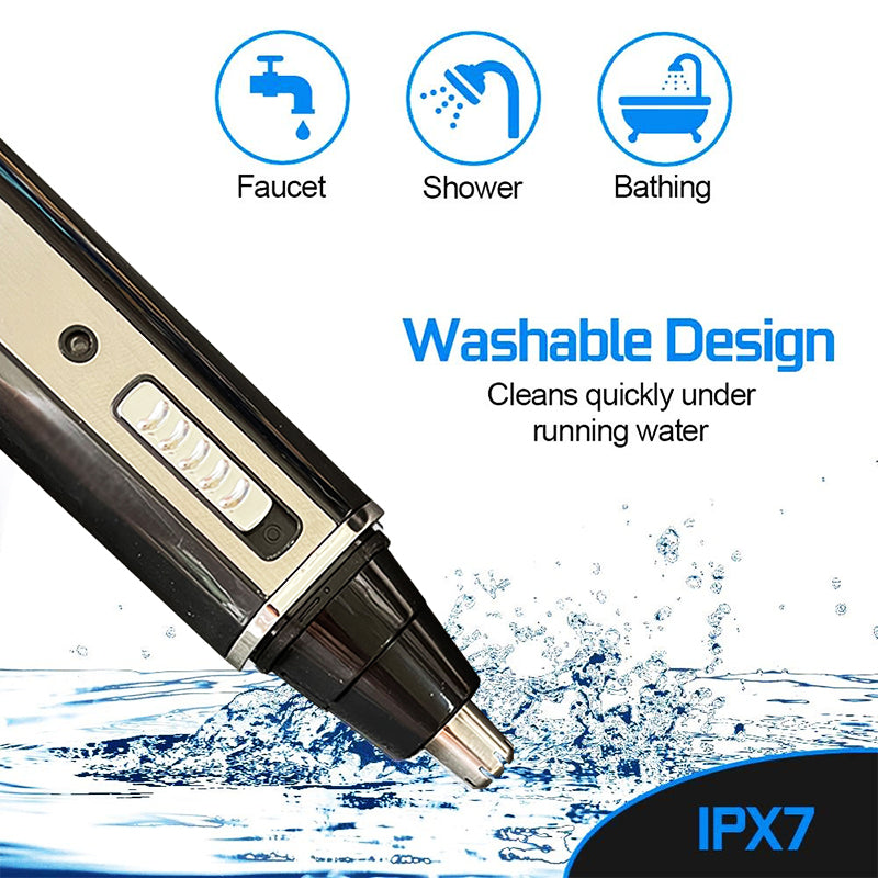 4 in 1 Beard Trimmer for Men Rechargeable Nose & Ear Hair Trimmer with Precision Grooming Kit