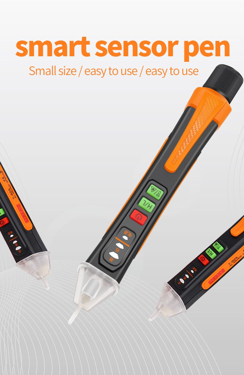 Electrical Pen Voltage Detector NonContact AC Tester with Smart Breakpoint Detection 121000V