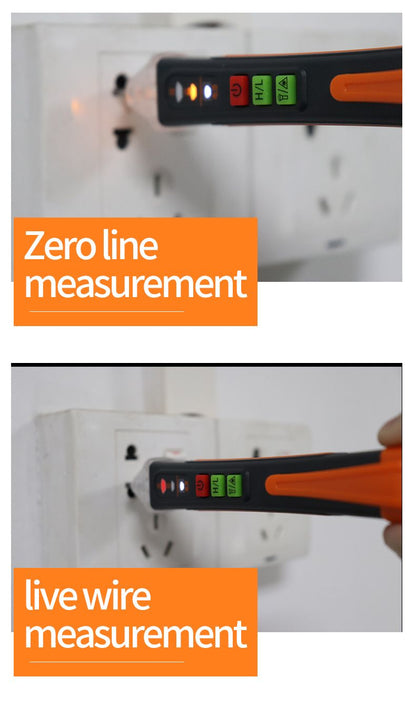 Electrical Pen Voltage Detector NonContact AC Tester with Smart Breakpoint Detection 121000V
