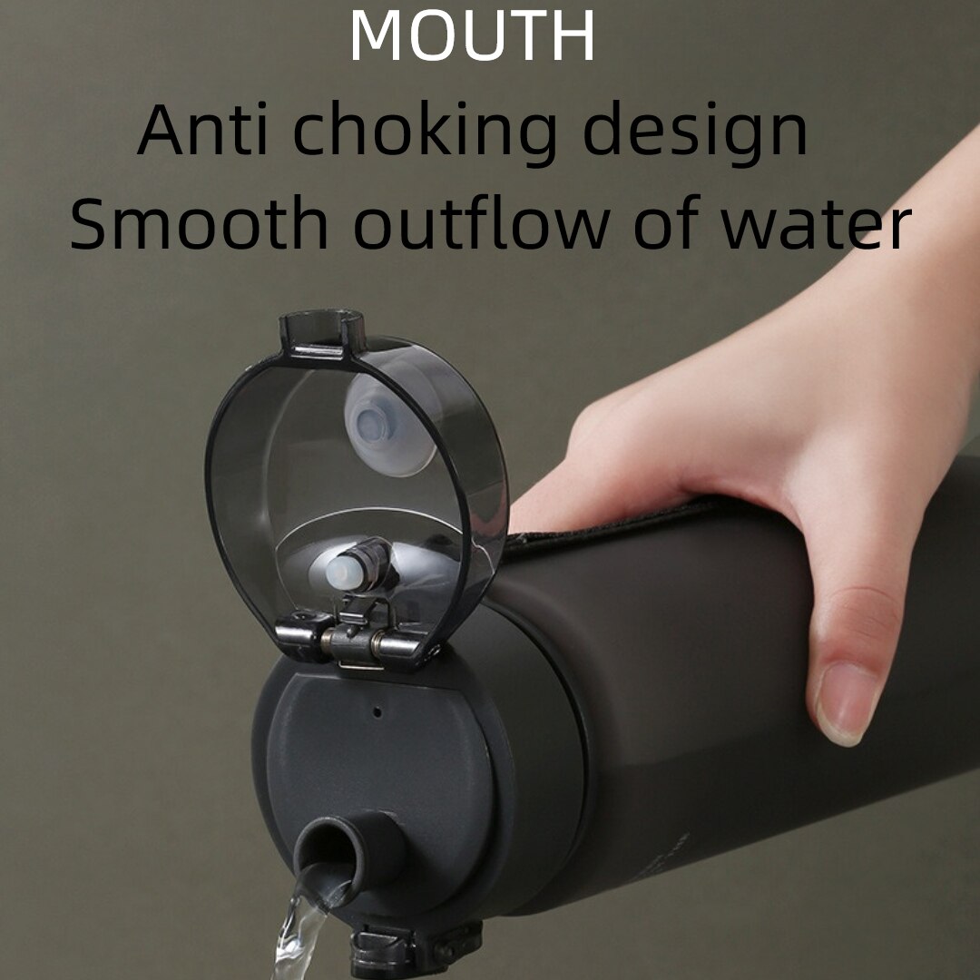 Eco-Friendly Water Bottle Leak-Proof & Durable for Hiking, Sports & Healthy Lifestyle