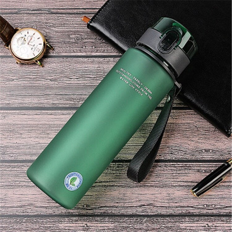 Eco-Friendly Water Bottle Leak-Proof & Durable for Hiking, Sports & Healthy Lifestyle