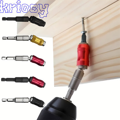 Drill Bit Holder With Pivot Magnetic Tip Holder Set 20 Swivel  Quick Release For Enhanced Precision 1