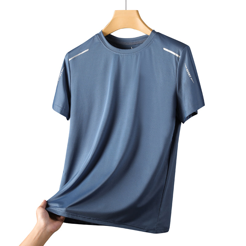 Men Running TShirt Trendy Tees for Summer QuickDry  Breathable Casual Style
