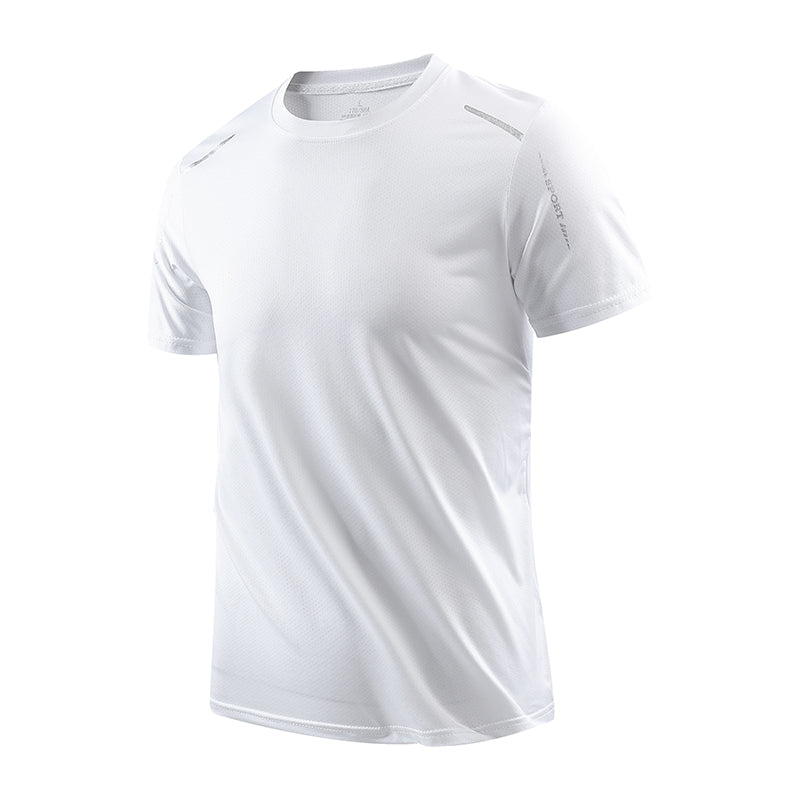Men Running TShirt Trendy Tees For Summer QuickDry  Breathable Casual Style 8