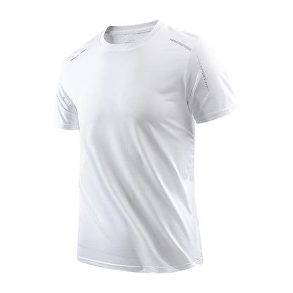 Men Running TShirt Trendy Tees For Summer QuickDry  Breathable Casual Style 8