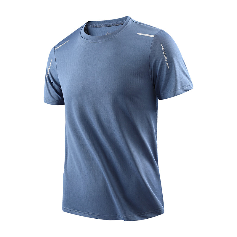 Men Running TShirt Trendy Tees For Summer QuickDry  Breathable Casual Style 10