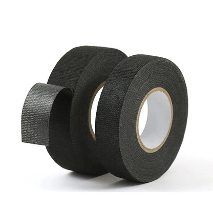 Coroplast Adhesive Cloth Tape – 15M Flame Retardant & Heat-Resistant for Automotive Cable Loom Wrapping