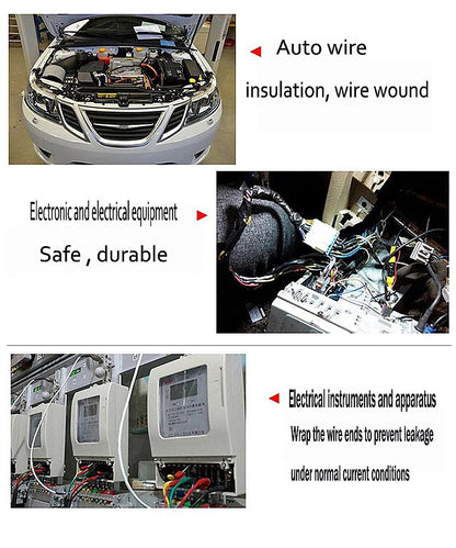 Coroplast Adhesive Cloth Tape – 15M Flame Retardant & Heat-Resistant for Automotive Cable Loom Wrapping