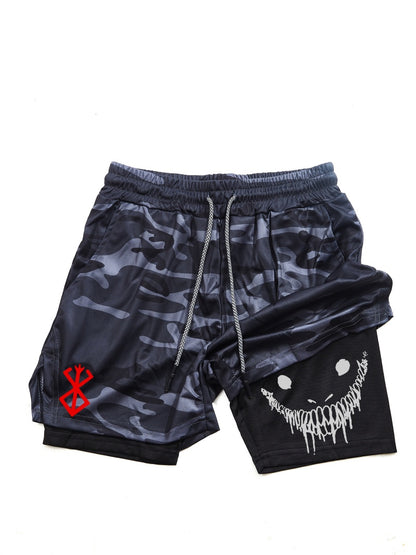 Men Gym Shorts With Double Layer Breathable Running Shorts For Workouts  Training 4