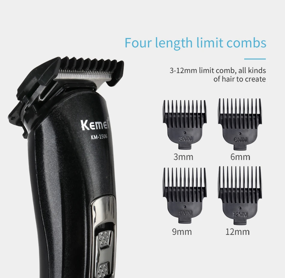 Professional 3in1 Electric Shaver  Hair Trimmer  USB Rechargeable For Smooth Shaving 2