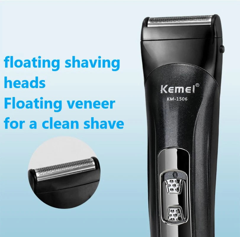 Professional 3in1 Electric Shaver  Hair Trimmer  USB Rechargeable For Smooth Shaving 4