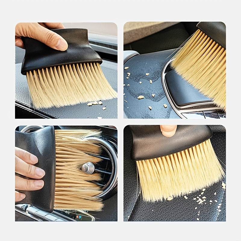 Universal Car Four Seasons Brush Multi Purpose Dust & Hair Cleaner for Dashboard, Vents & Interior