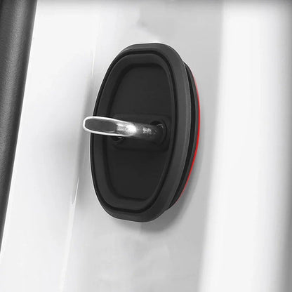 Silicone Car Door Lock Protection Cover SEAMETAL Elastic Buckle Guard AntiCollision Shock Absorbi