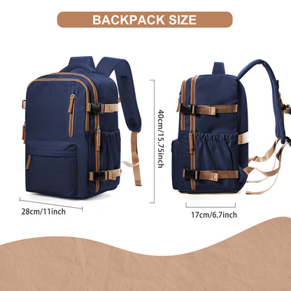 Men's Travel Backpack, Waterproof Business Cabin Bag, Large Multi-Functional Backpack for Everyday Use