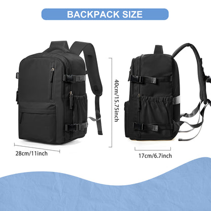 Men's Travel Backpack, Waterproof Business Cabin Bag, Large Multi-Functional Backpack for Everyday Use