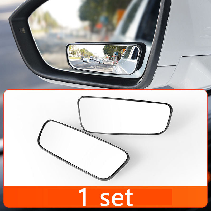 360 Adjustable Blind Spot Mirror Car Auxiliary Rearview Convex Mirror for Safe Reversing  WideAn