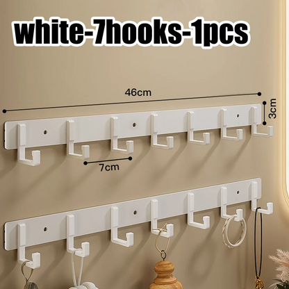 Strong Load-Bearing Adhesive Hook – Punch-Free Wall Mounted Organizer for Towels, Bathroom & Kitchen