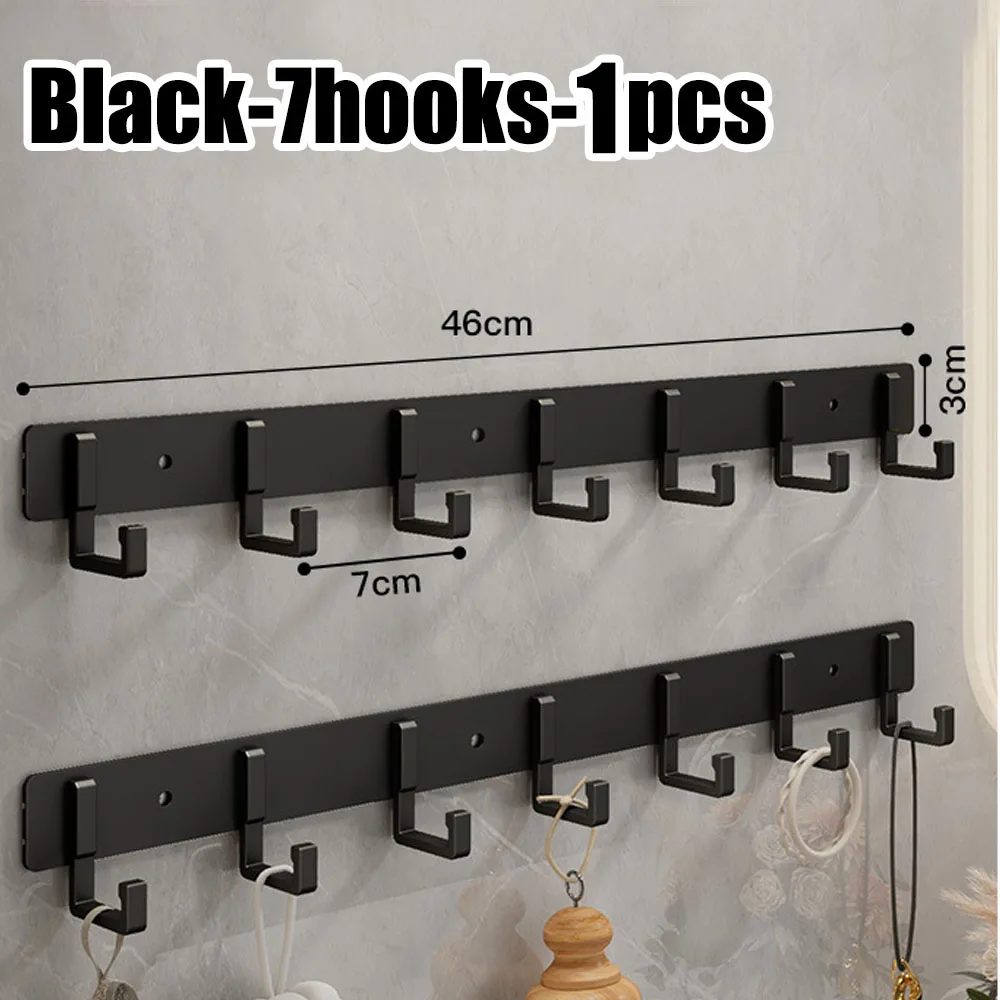Strong Load-Bearing Adhesive Hook – Punch-Free Wall Mounted Organizer for Towels, Bathroom & Kitchen