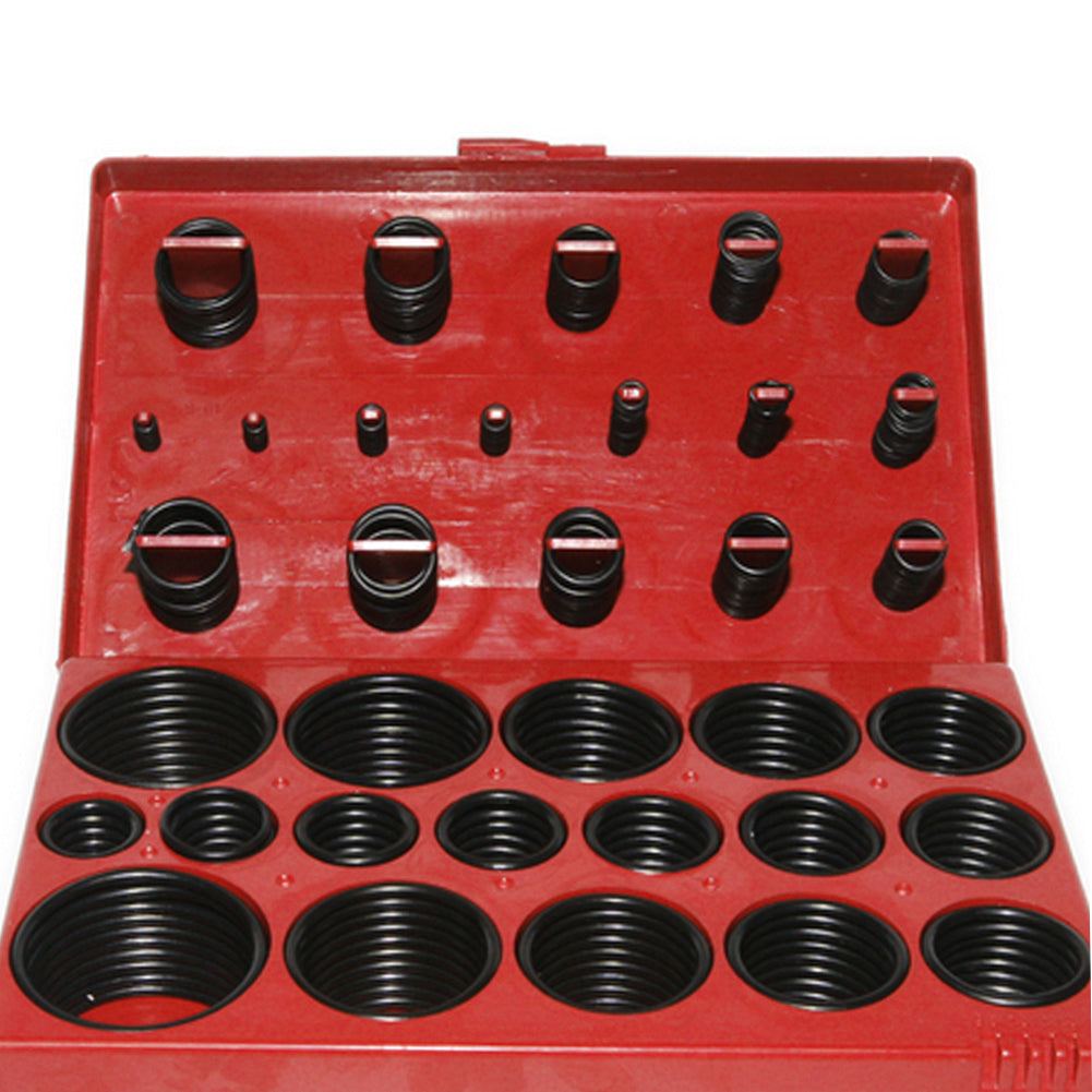 Universal Car O Ring Seal Assortment Kit – Durable Auto Sealing Rings for Plumbing & Garage Use