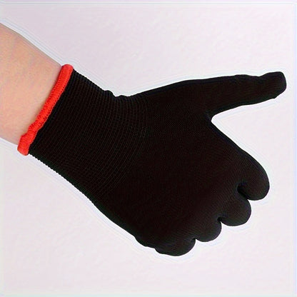 Non-Waterproof Nylon Gardening Gloves, Lightweight & Breathable for Digging, Planting, and Outdoor Work