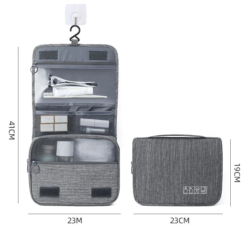 Waterproof Storage Bag Travel Toiletries Organizer For Men  Women 6