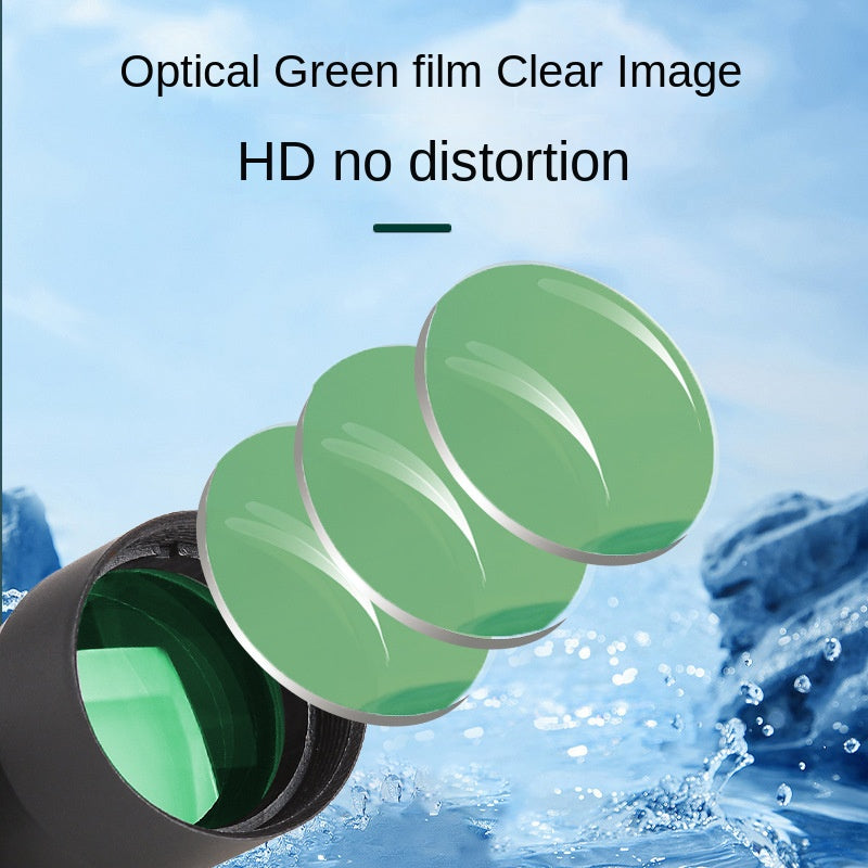 Compact HD Monocular With High Magnification Lightweight Travel Telescope For Bird Watching Hiking  3