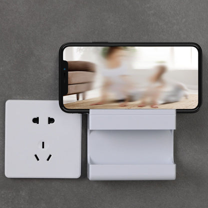 Modern Wall Mounted Shelf Organizer Multi Functional Holder for Remote Controls & Phones